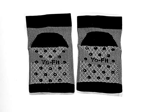 Image of Yo-Fit Anti-Slip Toeless Compression Yoga Sock & Glove Pack. Ankle Support (Multi-Pack)