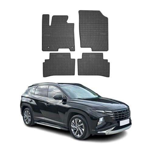 Tapis de sol pour Hyundai Tucson anti-boue en caoutchouc pour éviter les taches