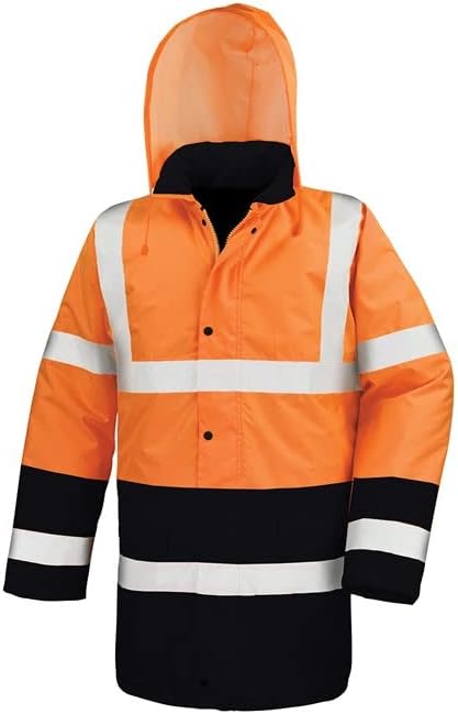 Result Safe-Guard R452X Mens Moterway 2-Tone Safety Coat