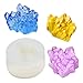 September DIY Full Mirror Crystal Cluster Epoxy Molds Handmade Homemade Irregular Simulation Stone Mold Iceberg Decoration Ultra Light Clay Decorative Moulds