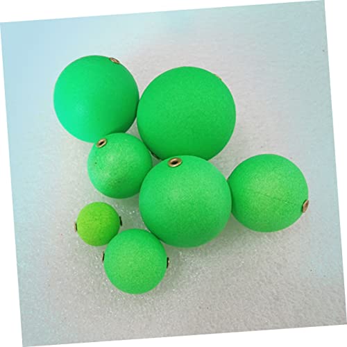 30pcs Fishing Float Foam Fishing Bobbers Stops Fishing Tools Crappie Floats Slip Floats Fishing Lure Float Balls Slip for Crappie Eva Foam Floats Sponge Round