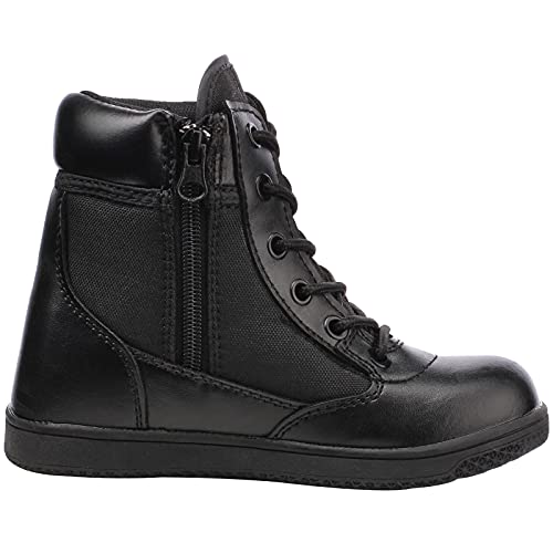 Zpllsbratos Boys Girls Outdoor Ankle Hiking Boots Trekking Walking Shoes Military Work Combat Jungle Boots thumb #2