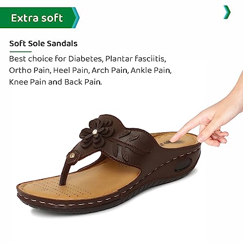 Image of ORTHO JOY doctor Slipper for women || Orthopedic Fashionable Women Slipper