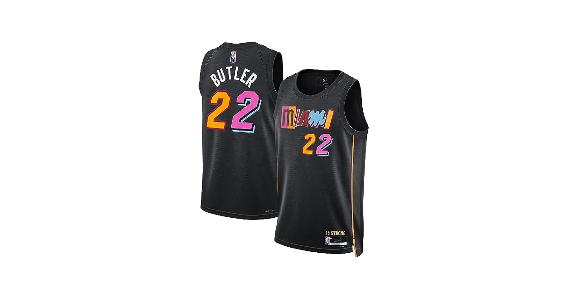Amazon.com: Jimmy Butler Miami Heat Black #22 Youth 8-20