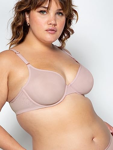 Image of Smart & Sexy Women's Sheer Mesh Demi Underwire Bra - See Through Bras