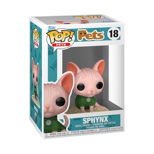Funko Pop! Pets: Sphinx Cat - Collectable Vinyl Figure - Gift Idea - Official Merchandise - Toys for Kids & Adults - Owned IP Fans - Model Figure for Collectors and Display