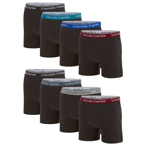 Mens Cotton Stretch Boxer Briefs, Fly or No Fly - Breathable Anti Chafing Tagless, Underwear for Men Multipack