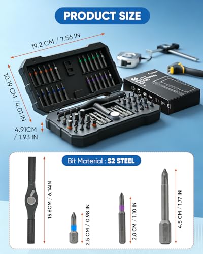 Saker 66 in 1 Magnetic Ratchet Screwdriver Set - Image 7