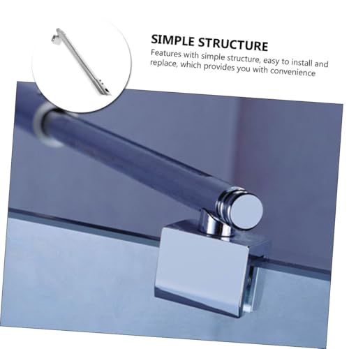 Barre de support panneau de douche pour stopper les vibrations du verre POPETPOP - 4