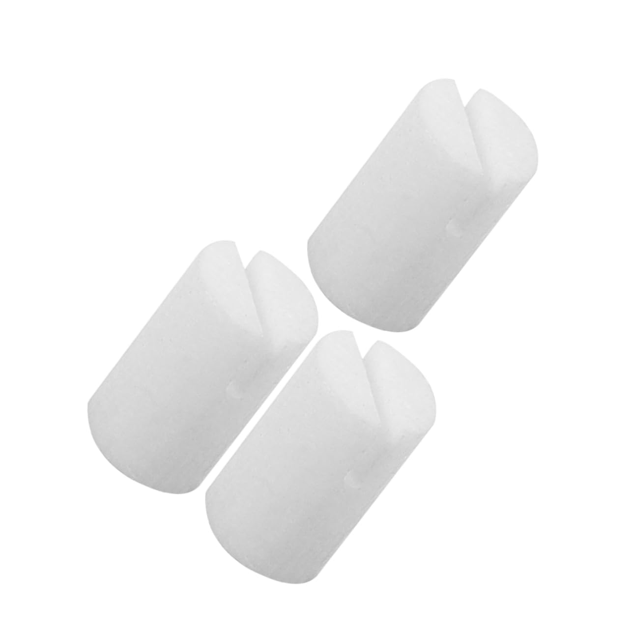 Garneck 5 String Banjo Nut Ox Bone Material Banjo Fifth String Nut for Enhanced Sound 3pcs Pack