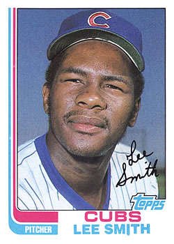 1982 Topps Lee Smith RC Baseball Card #452 Cubs Raw EX+
