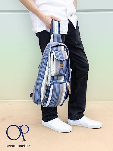 Ocean Pacific Crossbody Sling Bag for Everyday Use, Travel, Work - Casual Daypack for Men Women2
