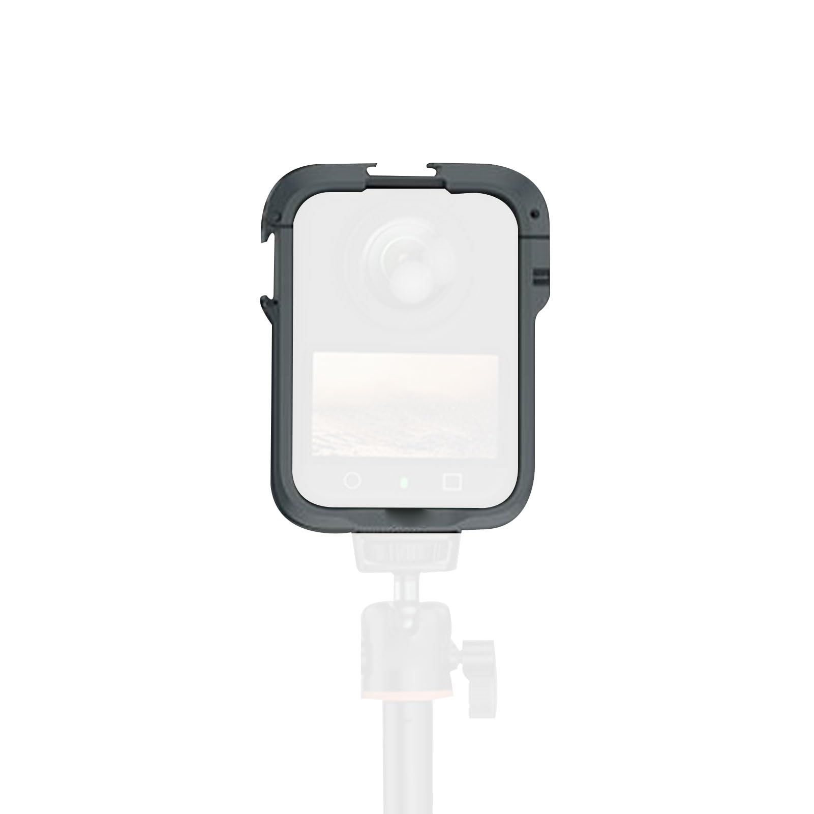 Custodia Protettiva in Metallo per Fotocamera Design Sicuro Installazione a Scatto per 360 Appassionati di Sport, attività All'aperto Lega di Alluminio + Silicone