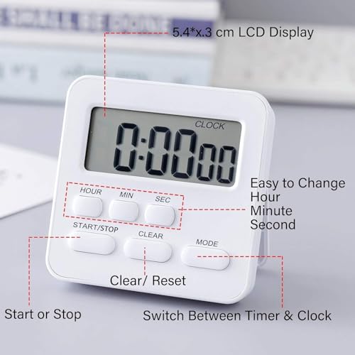 Image of AVINIA Kitchen Timer (Square Kitchen Timer)