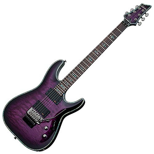 Schecter edición especial Hellraiser C-1 fr, See-Thru morado Burst