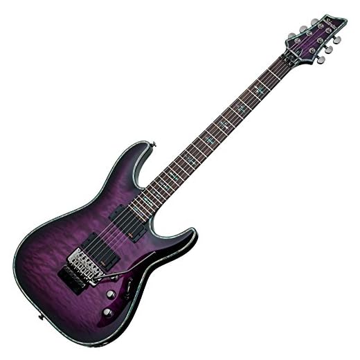 Schecter edición especial Hellraiser C-1 fr, See-Thru morado Burst