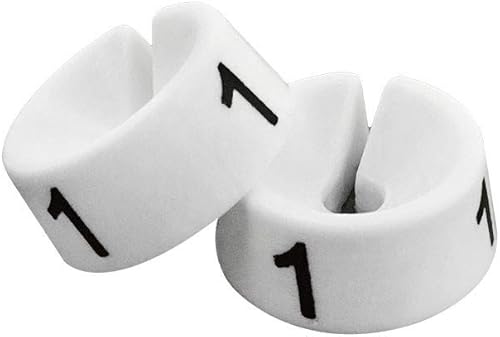 Miniatura 2 de DBM IMPORTS - Juego de 25 separadores de tamaño con número 1