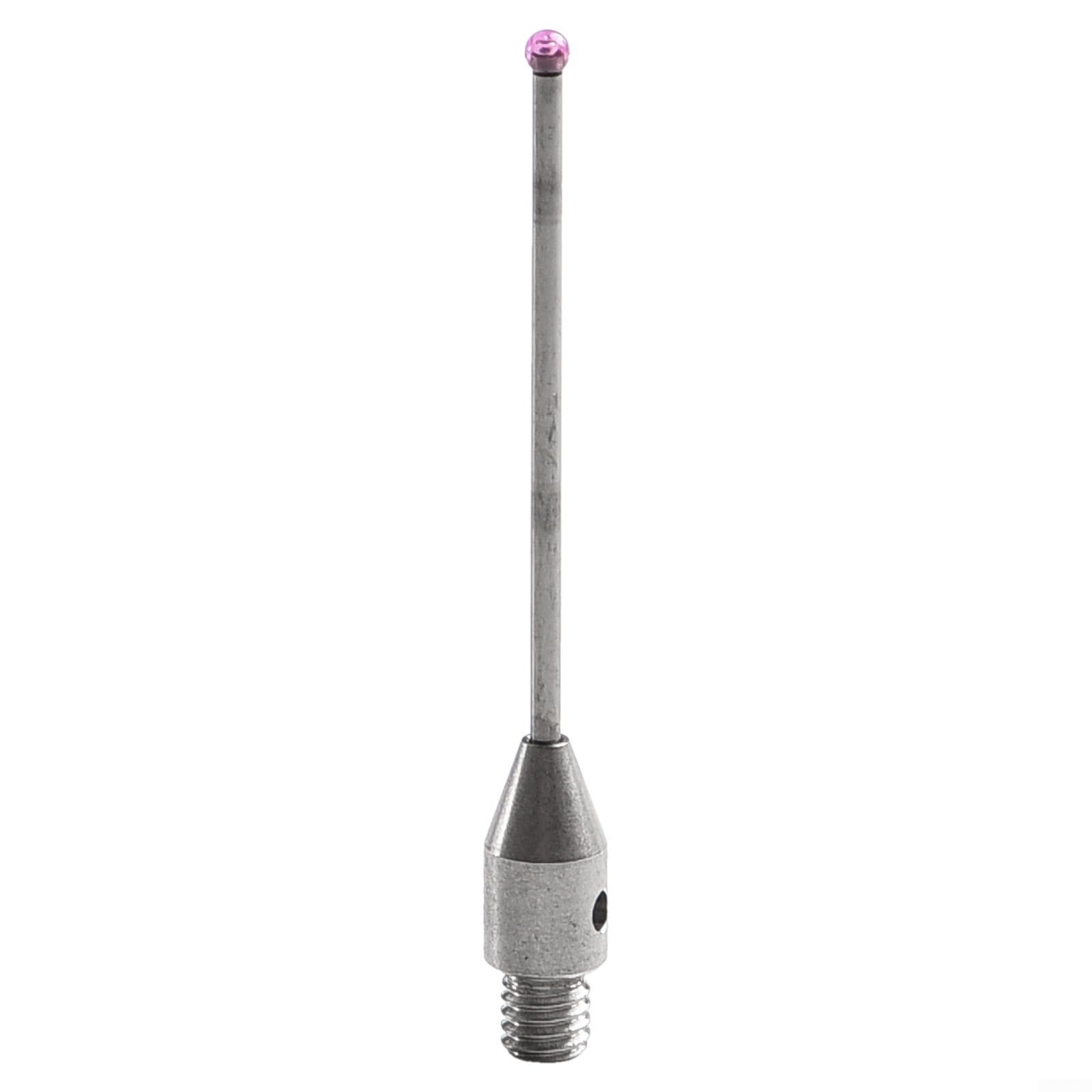 CMM Tastsonde für Koordinatenmessgeräte – 1,5 mm Hartmetall-Kugelstift mit Gewinde, 30 mm Länge, nicht magnetisch und nicht leitend, Modell A-5003-0051