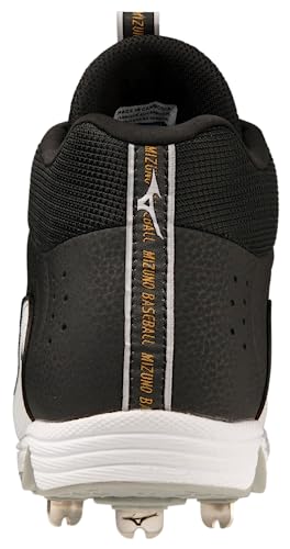 Mizuno Men's 9-Spike Ambition 3 Mid Baseball Cleats3