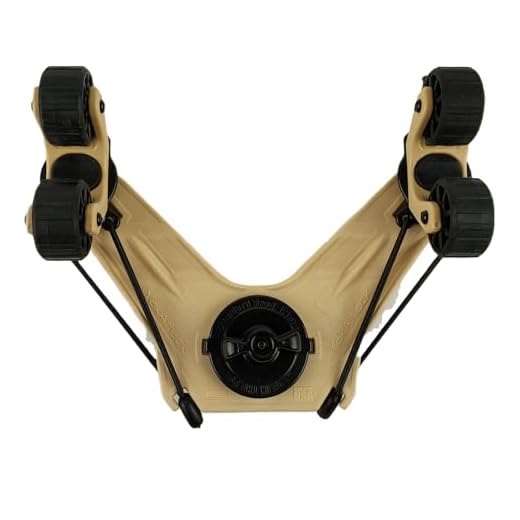 YakAttack DoubleHeader com dupla ParkNPole RotoGrips, Desert Sand (TMA-1004-DS) | Acessórios de pesca de caiaque