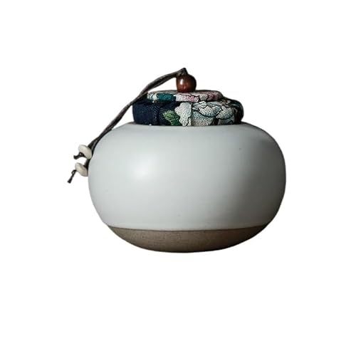 Eines C Pantry Storage Ontainers Small Erami Tea Addy, Tea Storage Jar, Sealed Jar, Oarse Pottery Tea Anister, Pu'er Tea Box Erami Containers For Tea, Offee, Flour, Sugar,