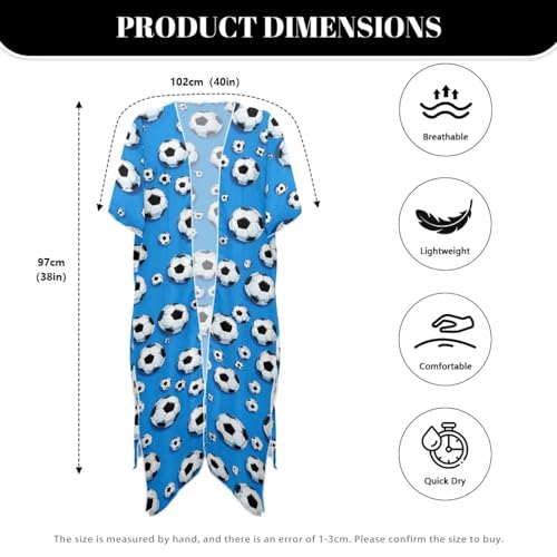 Cárdigan largo tipo kimono para mujer holgado que cubre con estilo 6