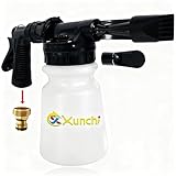 Foam Gun Car Wash Gun, Foam Blaster Equips 3/4' Universal Garden and Quick Connector (Connects to Any Garden Hose) for Watering Plants, Lawn, Patio, Car Wash, Cleaning