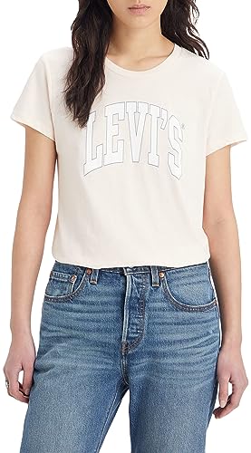 Levi's The Perfect Tee, Camiseta Mujer, Collegiate Pink, XS