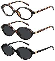 3 Pack: Black+tortoise Frame Grey Lens+tortoise Frame Clear Lens