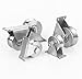 Pulley Pulley Rope Pulleys for Wire ，Groove Wheel Pulley Stainless Steel Groove Wheel, for Inverted Track, Rolling Gate, Sliding Gate, Industrial Machines, Wire Rope Rail (Color : 58, Size : H Type