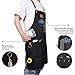 Lanthour - Delantal de trabajo de tela para hombre - Resistente -...