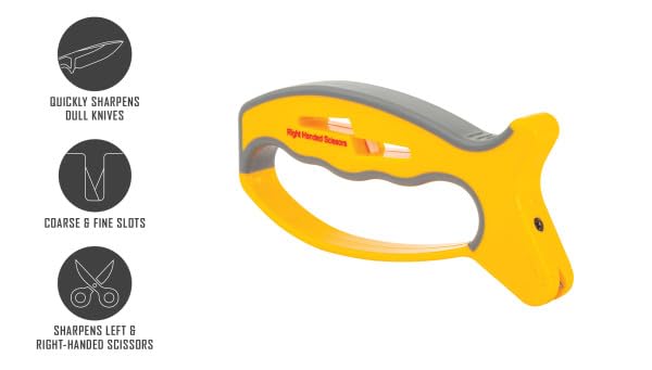Amazon.com: SMITH'S Jiff V-Sharp Knife & Scissors Sharpener: Home
