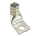 Panduit LCAX2-56F-E Copper Compression Lug, 1 Hole, #2 AWG Flex, 5/16-Inch Stud, 90? Bent Angle