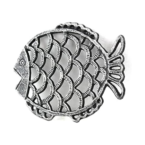 Handcrafted Big Fish Trivet for Coastal Decor Cover