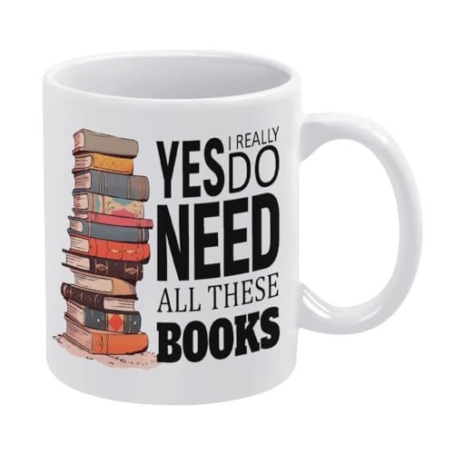 Taza de cerámica blanca para café 11 oz con diseño divertido miniatura 1