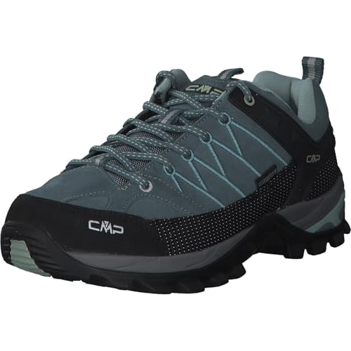 CMP Rigel Low Wmn Trekking Shoes Wp Damen Wanderschuhe, Grün Mineral...