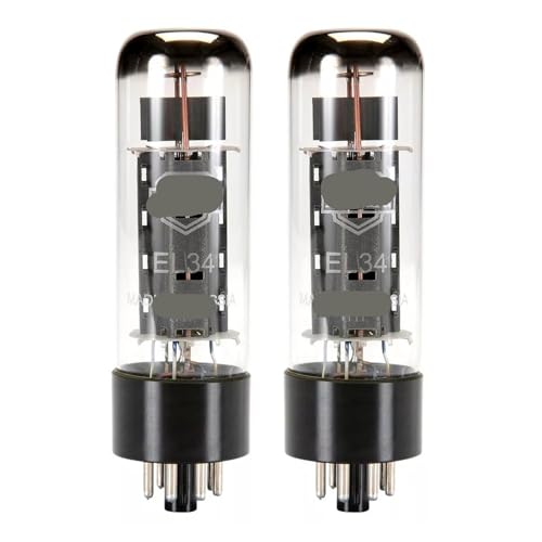 2 Pcs EL34 6CA7 Vacuum Tubes -