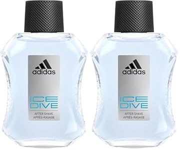 Adidas Lozione Dopobarba Ice Dive Aftershave, 100 ml (Confezione da 2)