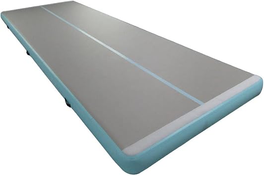 Air Mat Tumble Truck 8 Inch Thick Inflatable Gymnastics Training Mat 23ft with Electric Air Pump for Cheerleading/Training/Water Fan/Park/Home