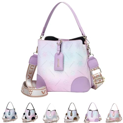 Floral Pattern Tote Crossbody Bags Purse for Women Trendy Shoulder Sling Bag Handbag Fashion Large Capacity Versatile