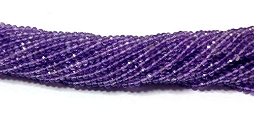 Iolite naturelle de qualité supérieure en perles rondelles 3-4mm pour joaillerie fine