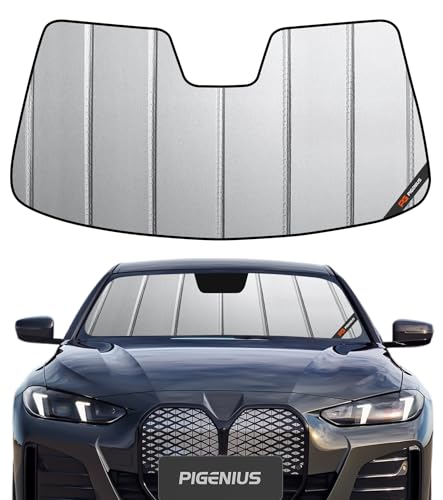 Pigenius Windshield Sun Shade for BMW 3 Series Sedan & M3 (G20/G80) 2023-2026, Fits 330i M340i M...
