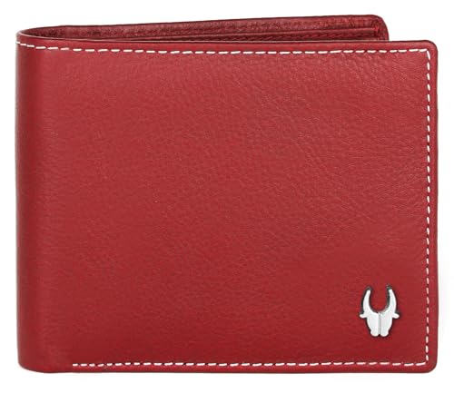 Image of WildHorn Genuine Leather Wallet for Men | Slim Bifold Wallet with RFID Blocking | Multiple Card Slots & Coin Pocket | Premium Leather Mens Wallet