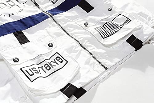 Image of perdontoo Mens Casual Windbreakers Lightweight Drawstring Hooded Jackets