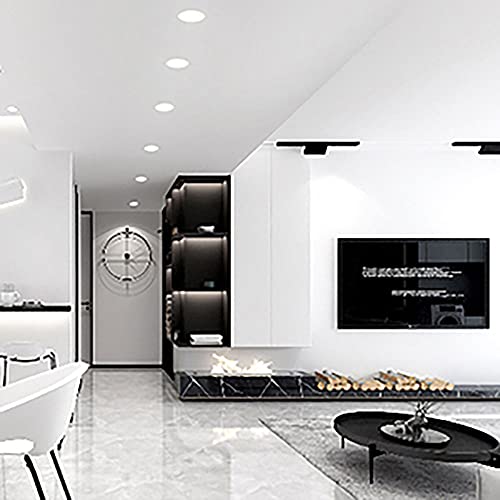 Foco de aluminio seleccionable trimless en pack de 6 luces LED empotradas 4