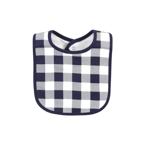 Image of Hudson Baby Unisex Baby Cotton Bib and Sock Set, Apple Orchard, One Size