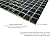 Tenedos Storm Blue 1 inch Square Wavy Floor Wall Porcelain Mosaic Pool Tile Backsplash for Kitchen, Bathroom Shower, Accent Decor (Box of 5 Sheets)