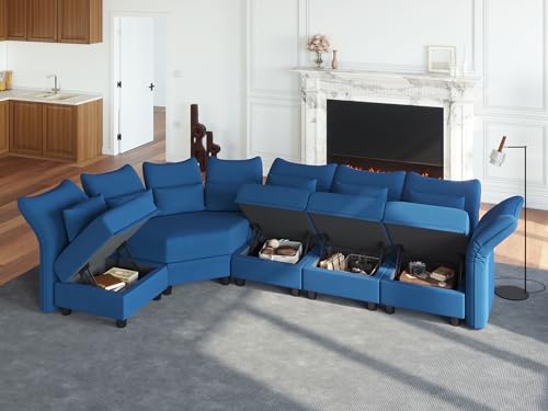 Luxury Sectional Sofa with Recliners