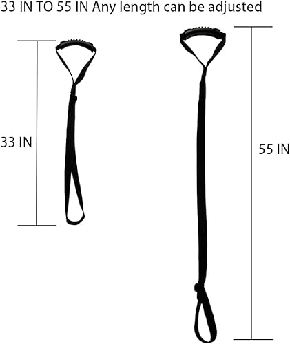 Miniatura 4 de Dokoshia Correa de apoyo para kayak, asas de arrastre de canoa, ajustable, cuerda de pie, SUP, cuerda de tracción, kayak, accesorios de arrastre