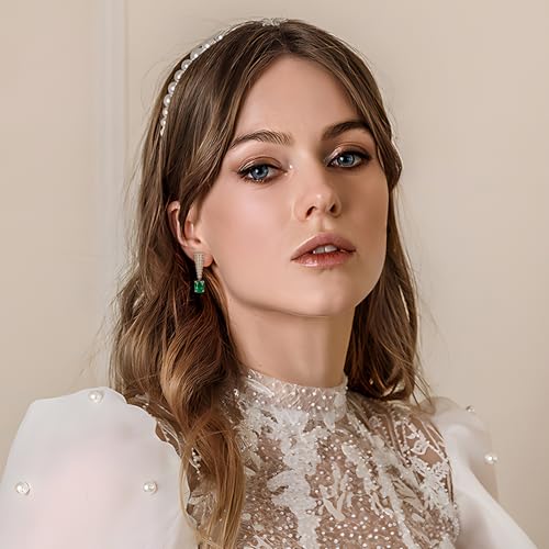 Austrian-Crystal-dangle-Earrings-for-Women-Purple-Blue-Emerald-Green-Square-Cubic-Zirconia14K-Gold-Plated-Earrings-for-Mom-Wife